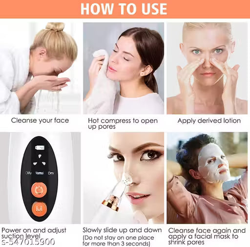 Deep Clean Pore Vacuum Blackhead Remover | Clear Skin at Home in Minutes